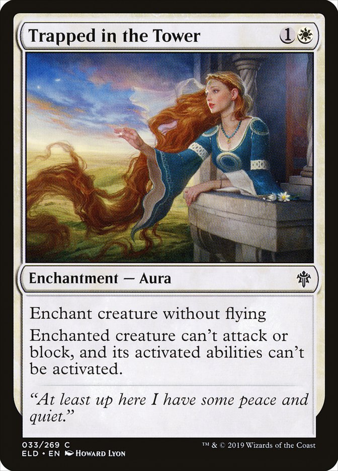 Trapped in the Tower [Throne of Eldraine] Magic: The Gathering