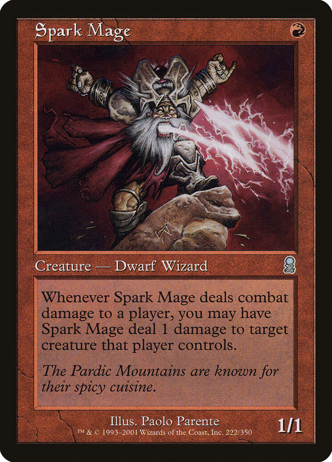 Spark Mage [Odyssey] Magic: The Gathering