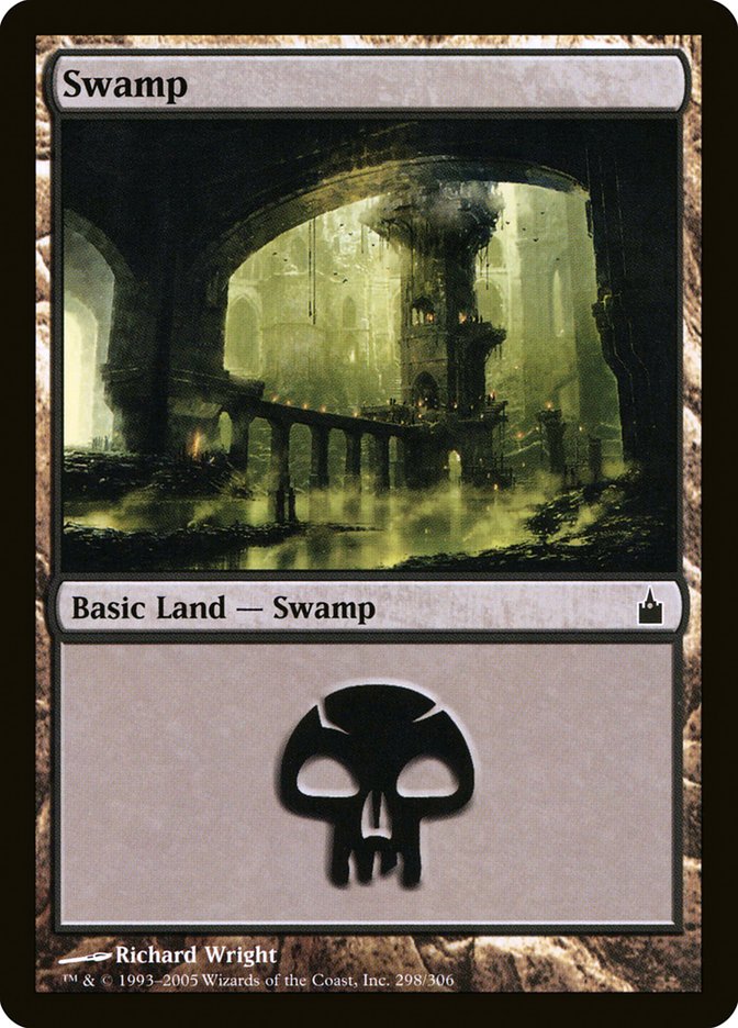 Swamp (298) [Ravnica: City of Guilds] Magic: The Gathering