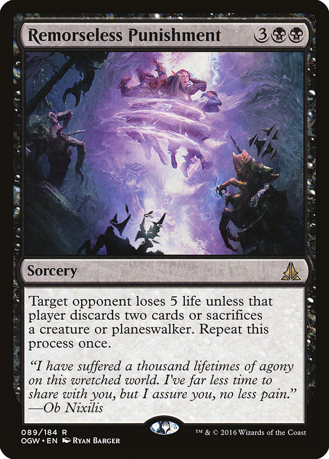 Remorseless Punishment [Oath of the Gatewatch] Magic: The Gathering