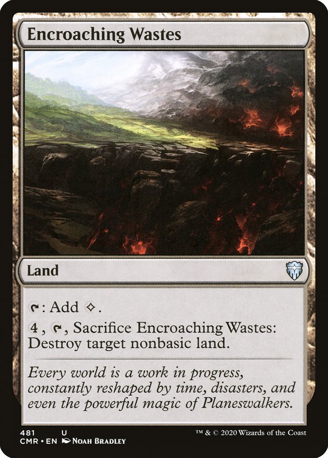 Encroaching Wastes [Commander Legends] Magic: The Gathering
