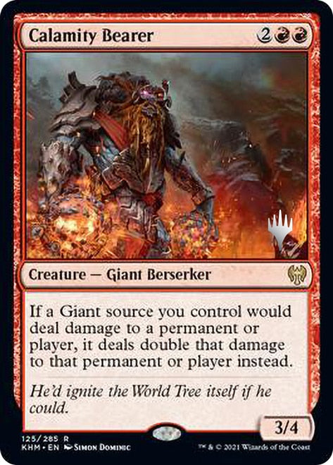 Calamity Bearer (Promo Pack) [Kaldheim Promos] Magic: The Gathering