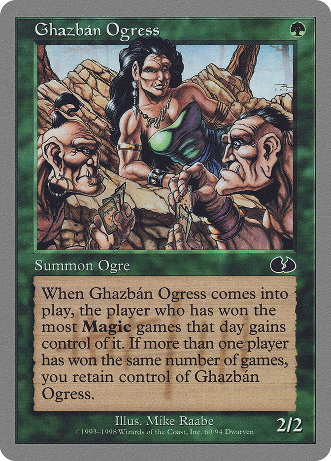 Ghazban Ogress [Unglued] Magic: The Gathering