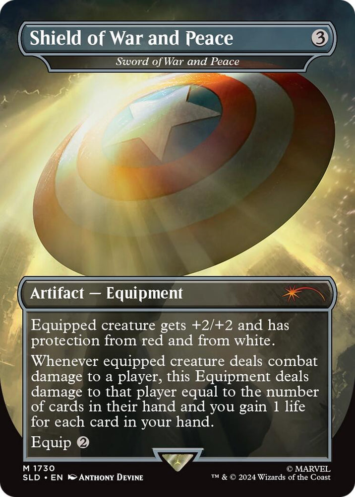 Shield of War and Peace - Sword of War and Peace [Secret Lair Drop Series] Magic: The Gathering