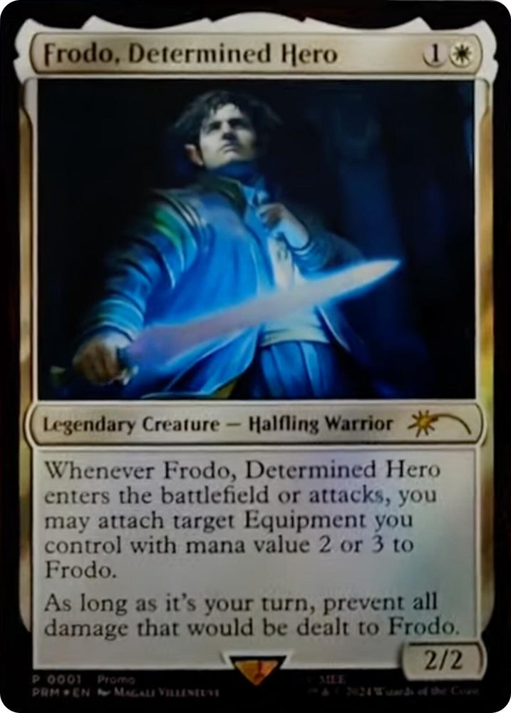 Frodo, Determined Hero [Resale Promos] Magic: The Gathering