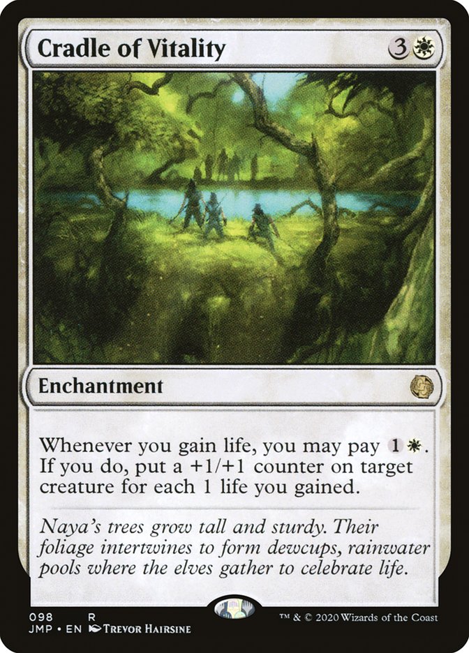 Cradle of Vitality [Jumpstart] Magic: The Gathering