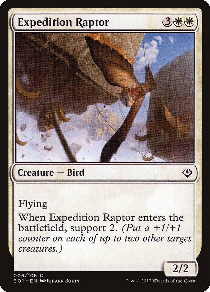 Expedition Raptor [Archenemy: Nicol Bolas] Magic: The Gathering