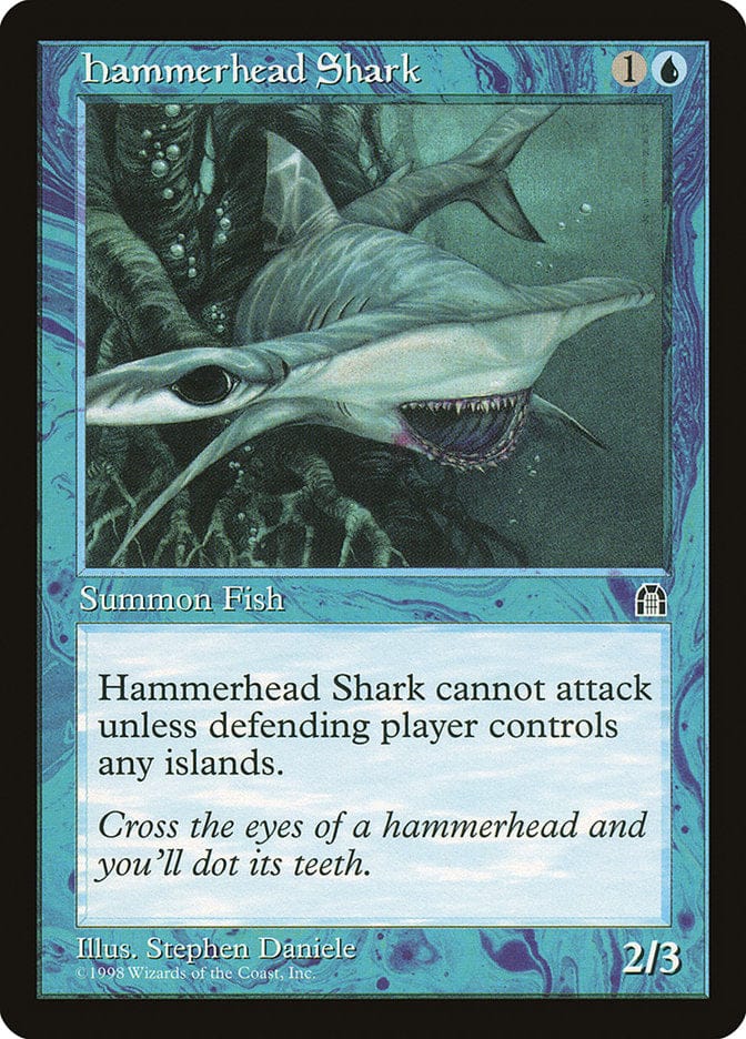 Hammerhead Shark [Stronghold] Magic: The Gathering