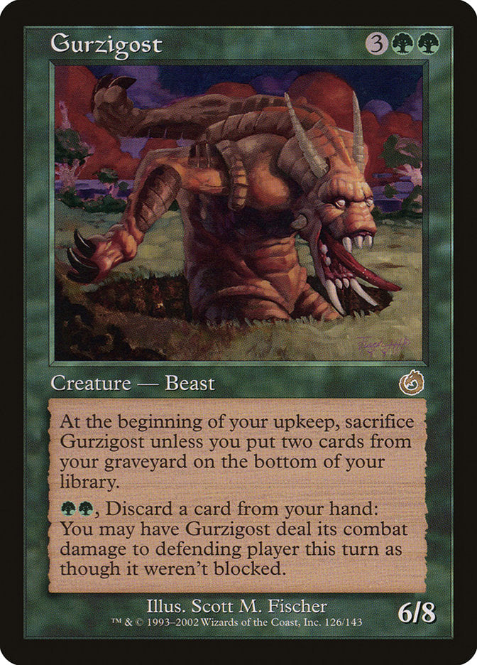 Gurzigost [Torment] Magic: The Gathering