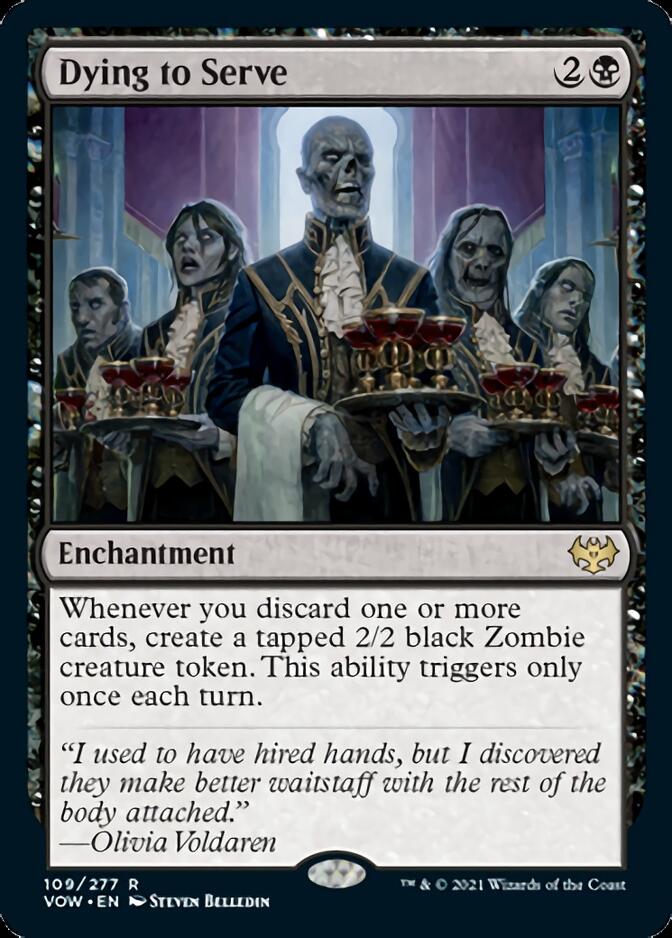 Dying to Serve [Innistrad: Crimson Vow] Magic: The Gathering