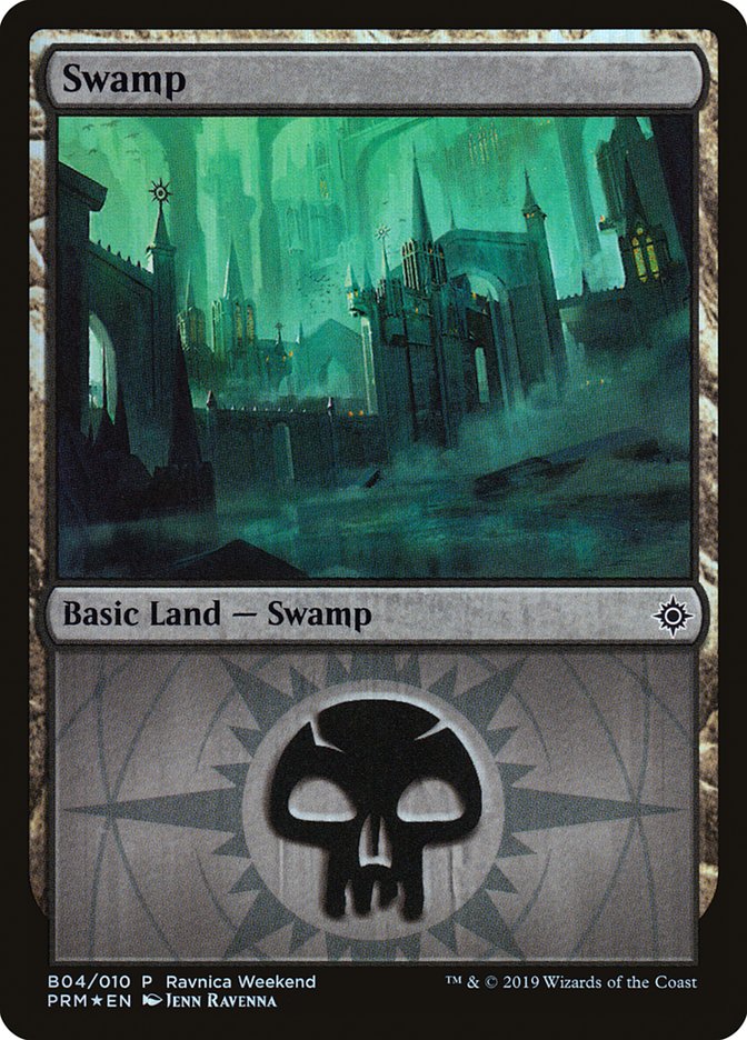 Swamp (B04) [Ravnica Allegiance Guild Kit] Magic: The Gathering