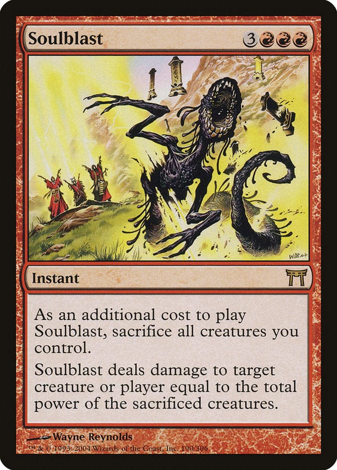 Soulblast [Champions of Kamigawa] Magic: The Gathering