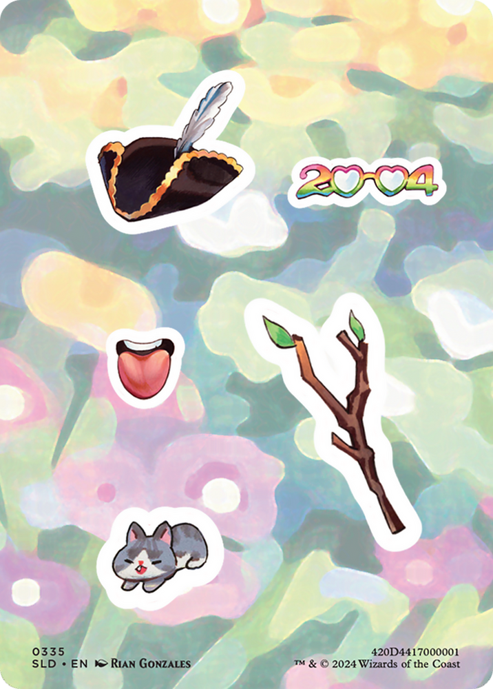 Sticker Sheet (0335) [Secret Lair Drop Series] Magic: The Gathering