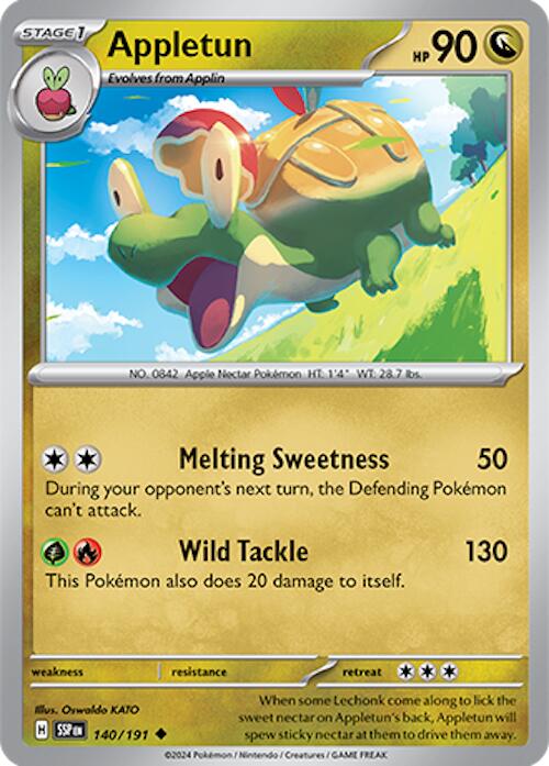 Appletun (140/191) [Scarlet & Violet: Surging Sparks] - Pokemon Cards For Your TCG Needs!