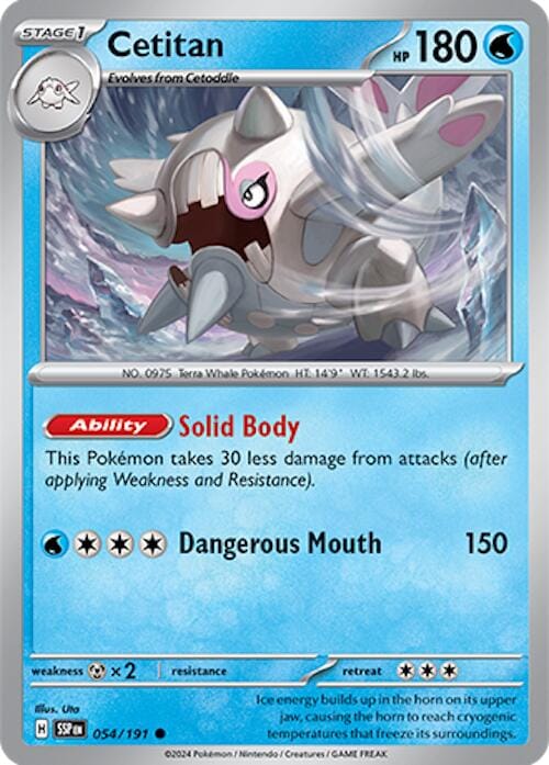 Cetitan (054/191) [Scarlet & Violet: Surging Sparks] - Pokemon Cards For Your TCG Needs!