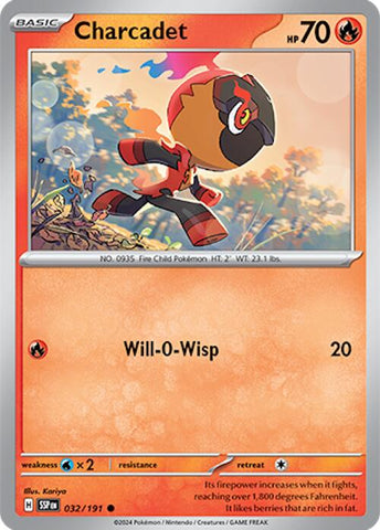 Charcadet (032/191) [Scarlet & Violet: Surging Sparks] - Pokemon Cards For Your TCG Needs!