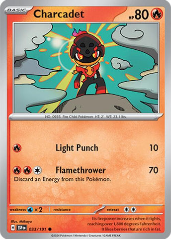 Charcadet (033/191) [Scarlet & Violet: Surging Sparks] - Pokemon Cards For Your TCG Needs!