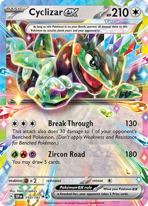 Cyclizar ex (159/191) [Scarlet & Violet: Surging Sparks] Pokémon