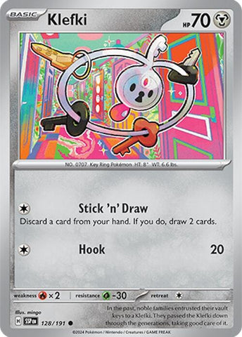 Klefki (128/191) [Scarlet & Violet: Surging Sparks] - Pokemon Cards For Your TCG Needs!