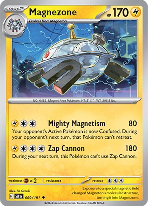 Magnezone (060/191) [Scarlet & Violet: Surging Sparks] - Pokemon Cards For Your TCG Needs!