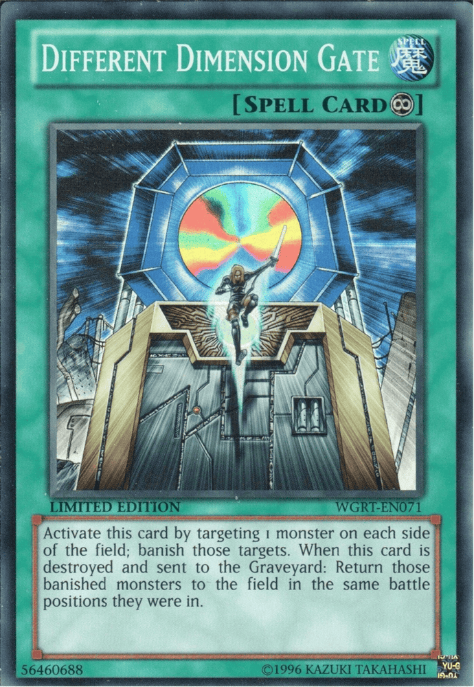 Different Dimension Gate [WGRT-EN071] Super Rare