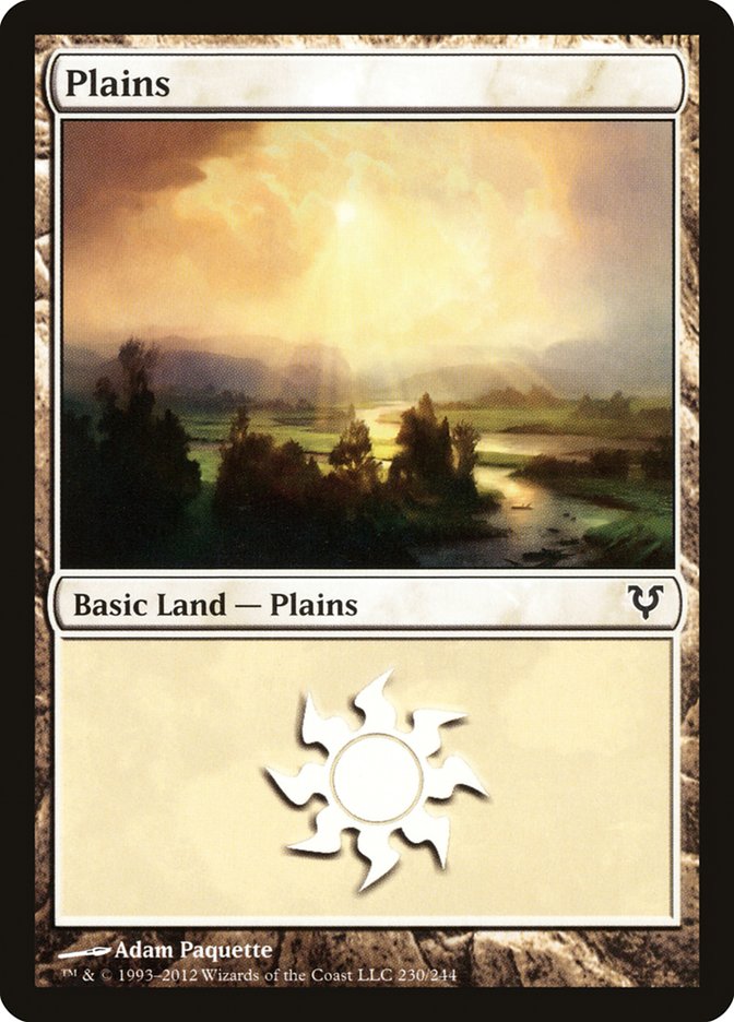 Plains (230) [Avacyn Restored] Magic: The Gathering