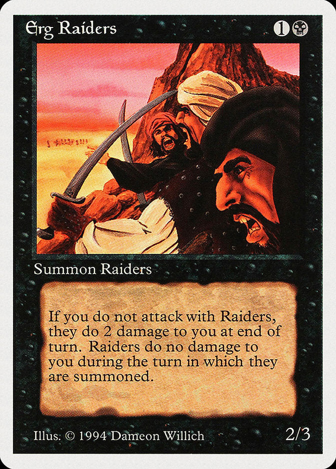Erg Raiders [Summer Magic / Edgar] Magic: The Gathering