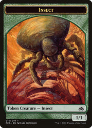 Goat // Insect Double-Sided Token [Planechase Anthology Tokens] Magic: The Gathering