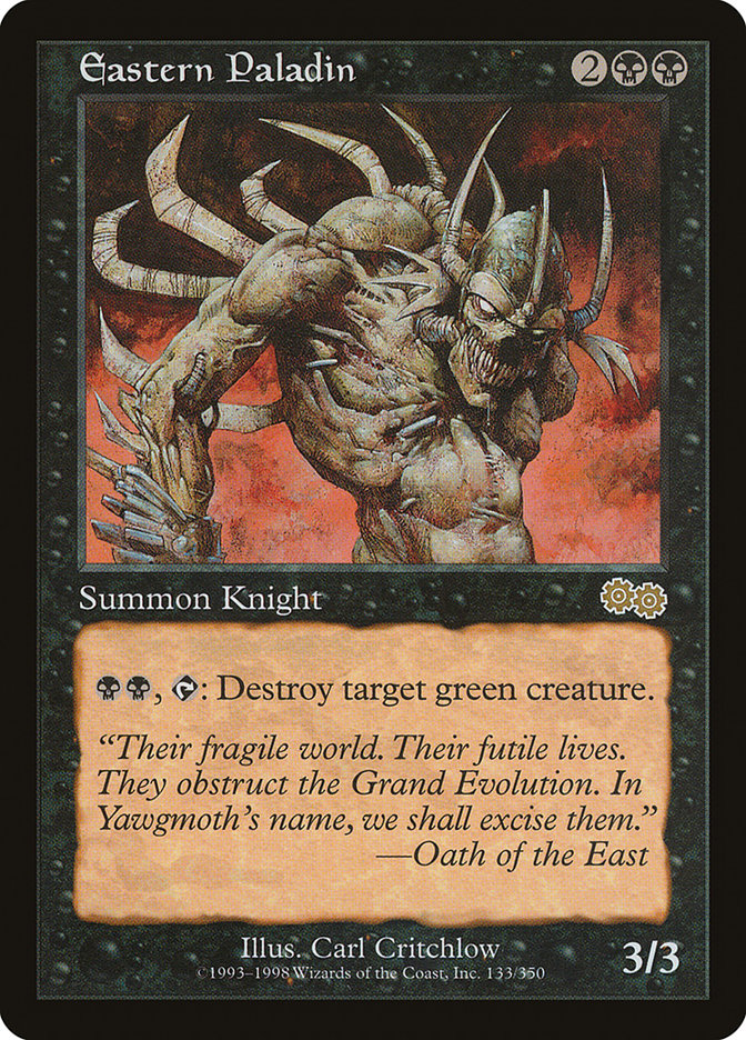 Eastern Paladin [Urza's Saga] Magic: The Gathering