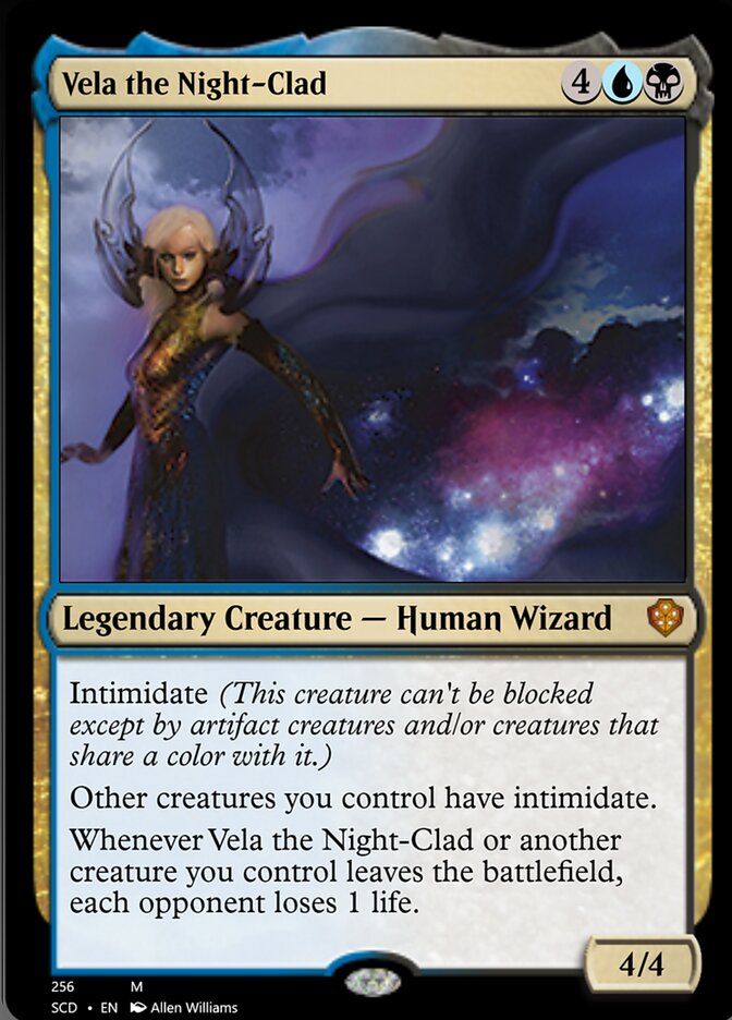 Vela the Night-Clad [Starter Commander Decks] Magic: The Gathering