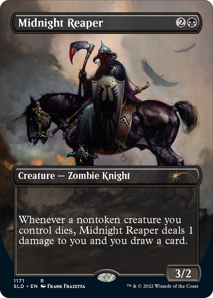 Midnight Reaper (Borderless) [Secret Lair Drop Series] Magic: The Gathering