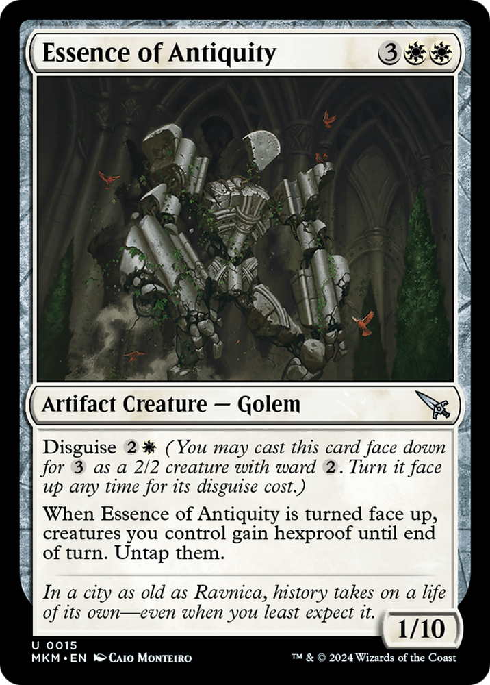Essence of Antiquity [Murders at Karlov Manor] Magic: The Gathering