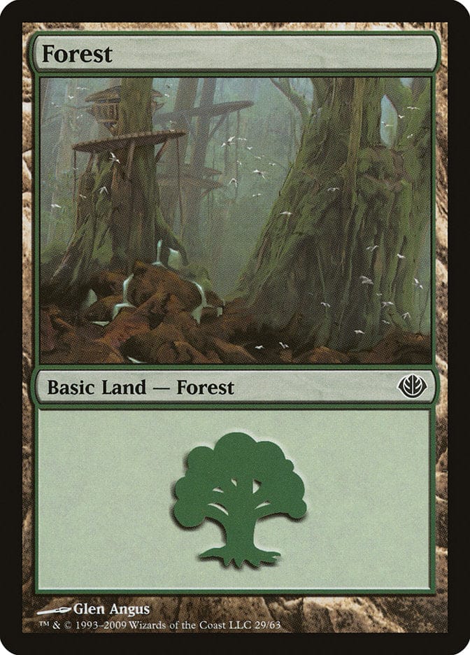 Forest (29) [Duel Decks: Garruk vs. Liliana] Magic: The Gathering
