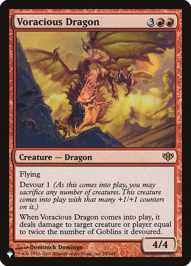 Voracious Dragon [The List] Magic: The Gathering