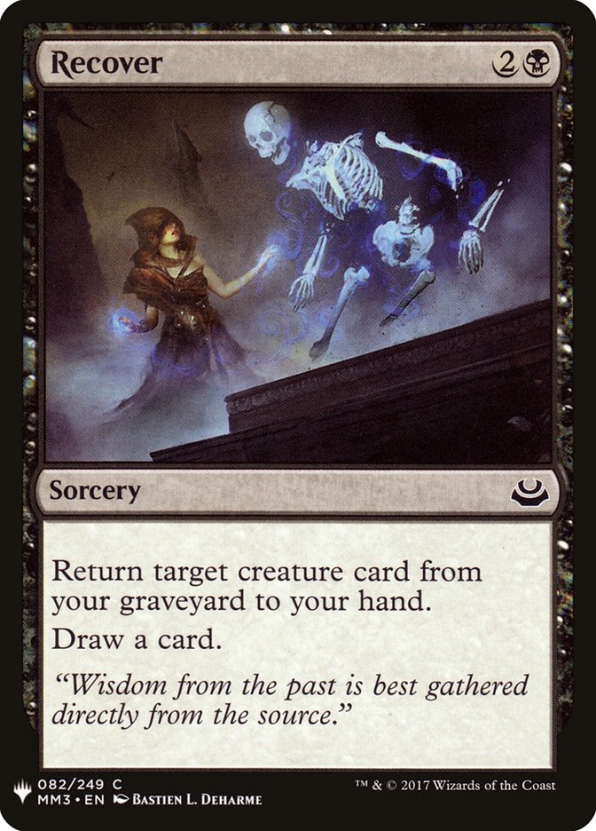 Recover [Mystery Booster] Magic: The Gathering