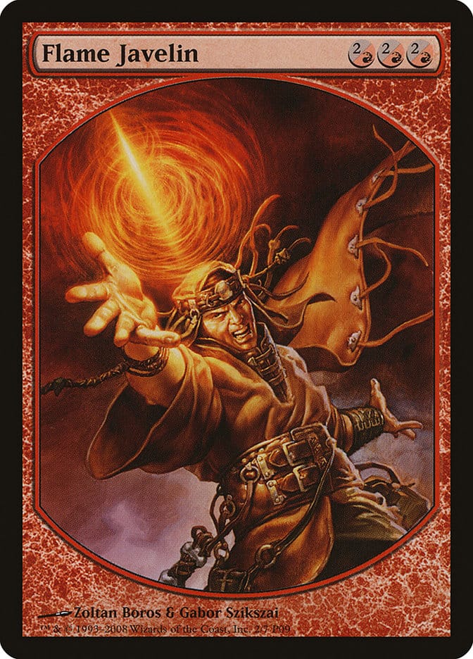 Flame Javelin [Magic Player Rewards 2009] Magic: The Gathering