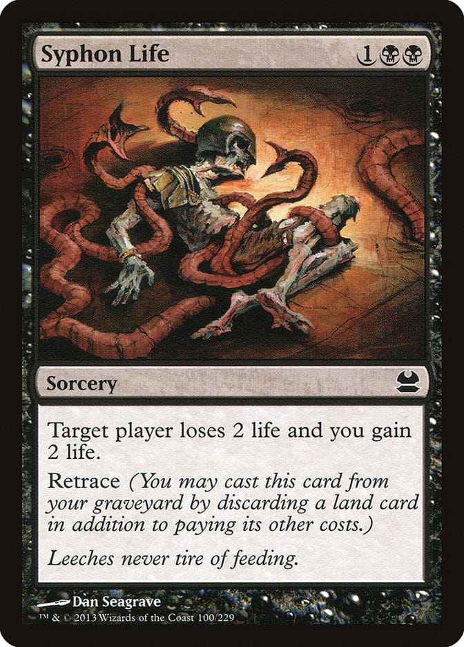 Syphon Life [Modern Masters] Magic: The Gathering