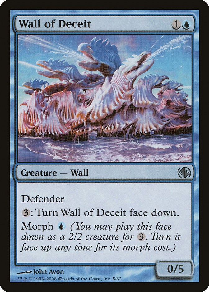 Wall of Deceit [Duel Decks: Jace vs. Chandra] Magic: The Gathering
