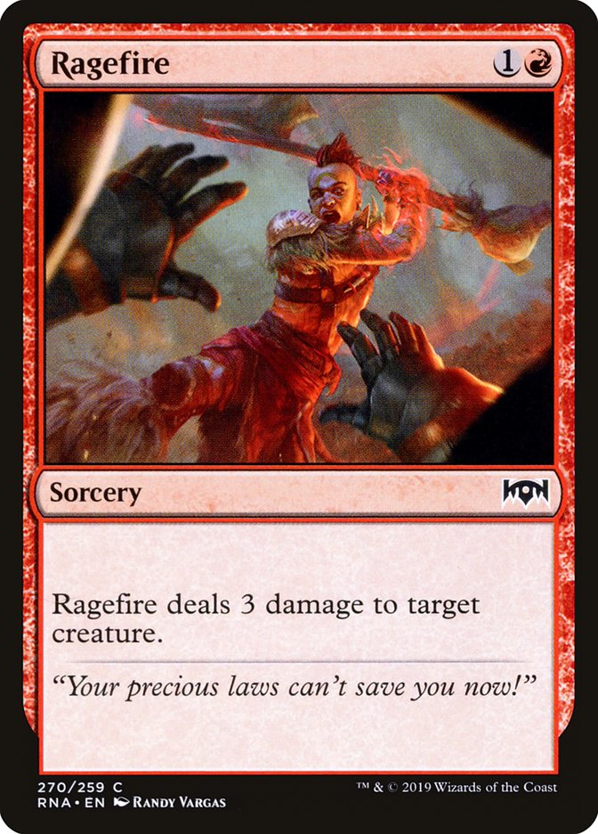 Ragefire [Ravnica Allegiance] Magic: The Gathering