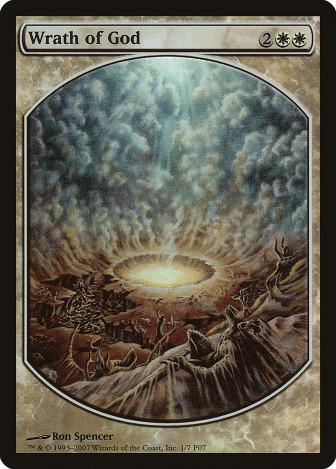 Wrath of God [Magic Player Rewards 2007] Magic: The Gathering