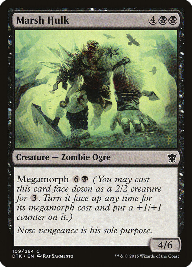 Marsh Hulk [Dragons of Tarkir] Magic: The Gathering