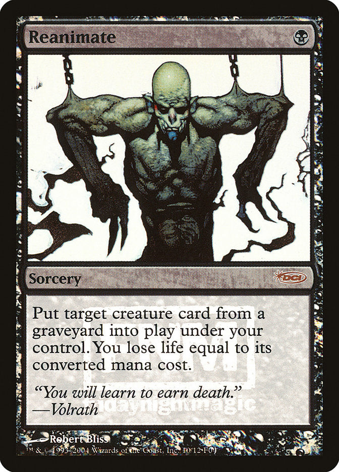 Reanimate [Friday Night Magic 2004] Magic: The Gathering