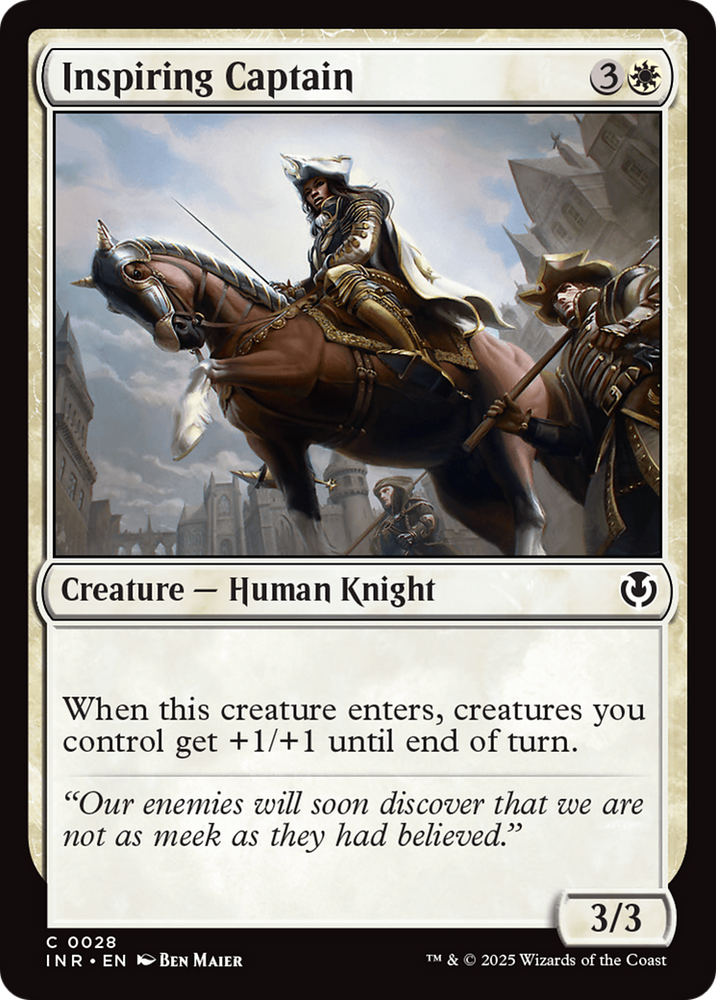 Inspiring Captain [Innistrad Remastered] Magic: The Gathering