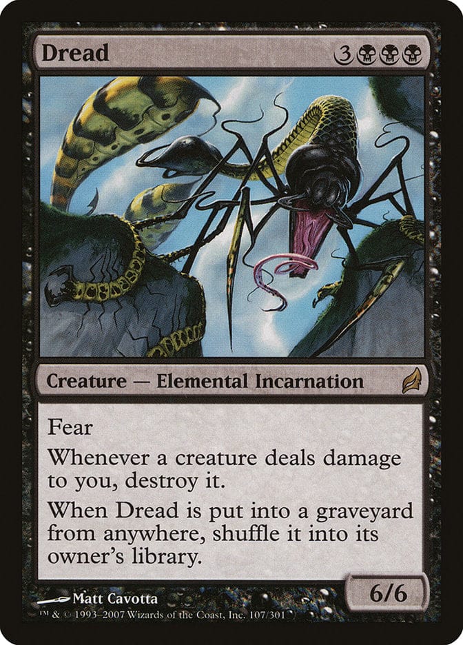 Dread [Lorwyn] Magic: The Gathering