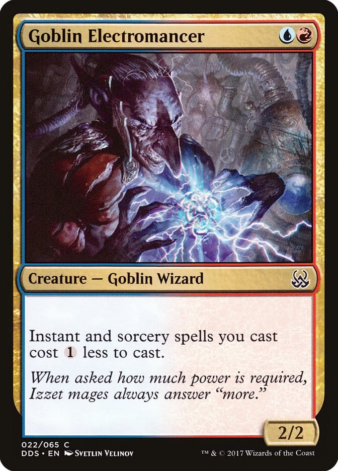 Goblin Electromancer [Duel Decks: Mind vs. Might] Magic: The Gathering