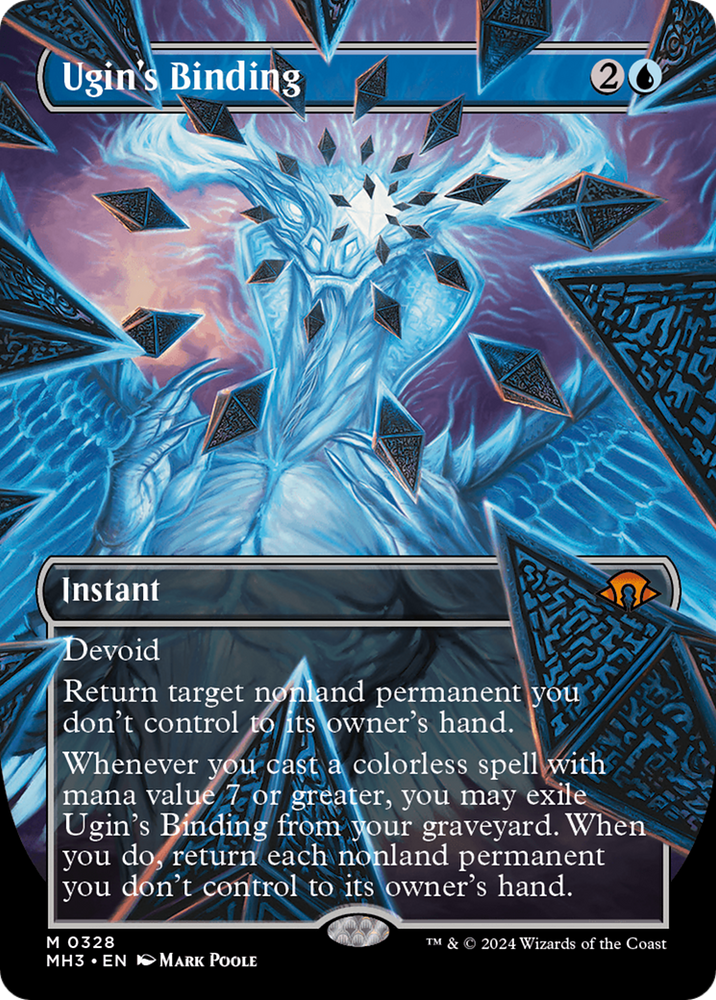 Ugin's Binding (Borderless) [Modern Horizons 3] Magic: The Gathering