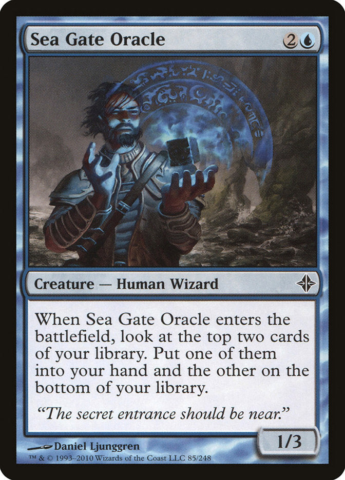 Sea Gate Oracle [Rise of the Eldrazi] Magic: The Gathering