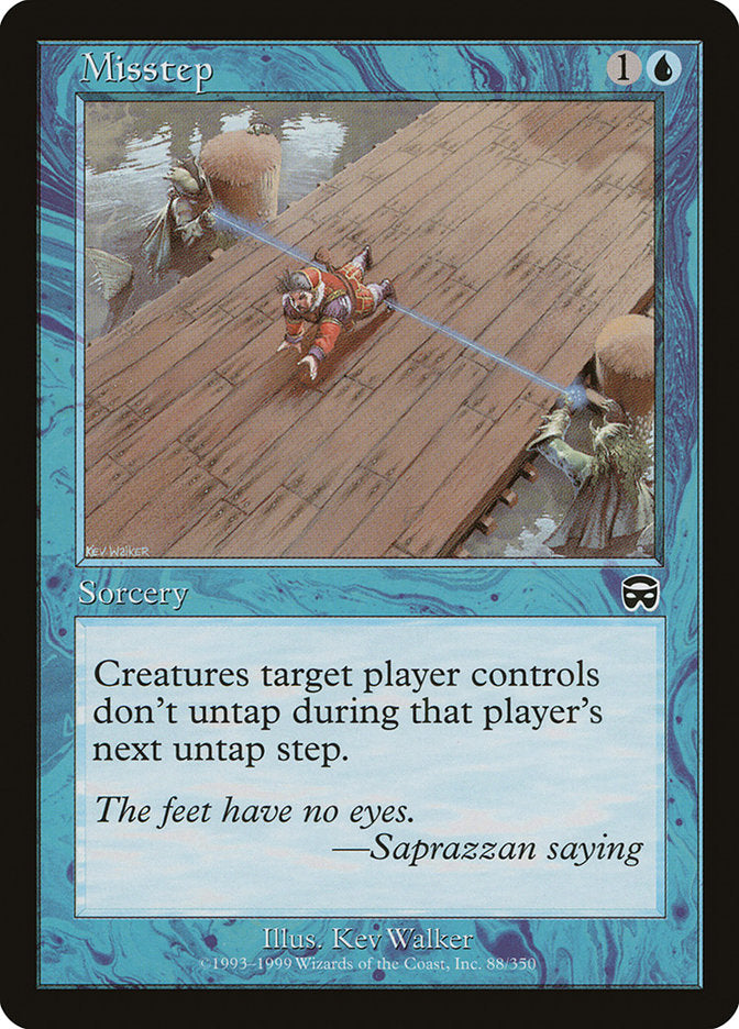 Misstep [Mercadian Masques] Magic: The Gathering