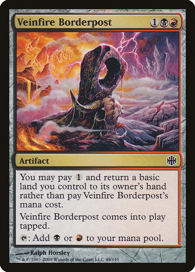 Veinfire Borderpost [Alara Reborn] Magic: The Gathering