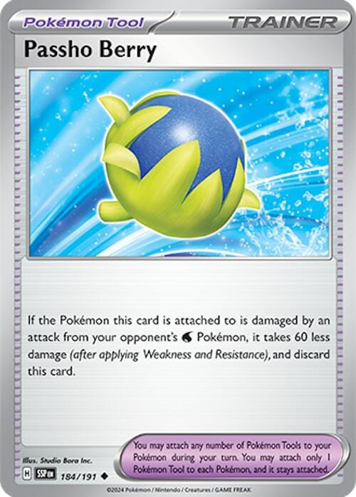 Passho Berry (184/191) [Scarlet & Violet: Surging Sparks] - Pokemon Cards For Your TCG Needs!